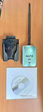 Alfa AWUSO36NH High Gain USB Wireless G / N Long-Rang WiFi Network Adapter, used for sale  Shipping to South Africa