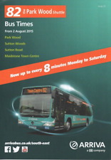 Arriva bus timetable for sale  WIRRAL
