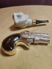 Avon Vintage Derringer Gun And Pony Express Rider Pipe for sale  Shipping to South Africa