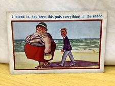 Comedy postcard intend for sale  RYDE