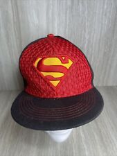 Superman snapback hat for sale  Shipping to Ireland