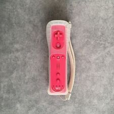 Pilot zdalnego sterowania Nintendo Wii Pink Motion Plus Wiimote RVL-036 używany bardzo dobry na sprzedaż  PL
