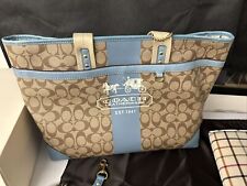 brown diaper coach bag j1176 f77156 for sale  Williamstown