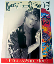 David Bowie / Glass Spider Tour 1987 / programa de concertos / quase perfeito+ comprar usado  Enviando para Brazil