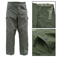 Oryginalne spodnie mundurowe NRD NVA NRD Wehrmacht wojskowe spodnie bojowe oliwkowe zielone rozmiary, używany na sprzedaż  PL