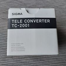 Sigma teleconverter x2.0 for sale  MANCHESTER