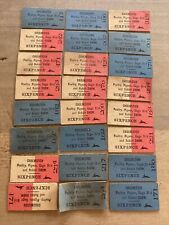 Vintage Tickets Chulmleigh Poultry Pigeon Rabbit Show Lot x24 for sale  IPSWICH