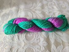 Green purple yarn for sale  Shipping to Ireland