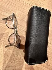 Used, Moscot Golda Grey Clear Glasses Readers for sale  Shipping to South Africa