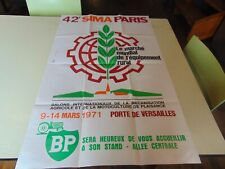 Affiche 1971 salon d'occasion  Pont-d'Ain