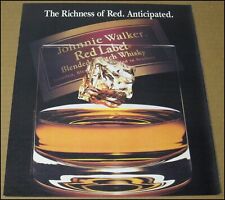 1994 Johnnie Walker Red Label Whisky Impressão Anúncio 10" X 12" Anúncio Vintage comprar usado  Enviando para Brazil