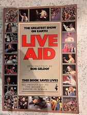Live aid book for sale  WOKING