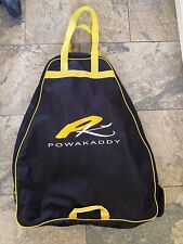 Used, Powakaddy Electric Golf Trolley Storage Bag Storage Travel Bag for sale  Shipping to South Africa