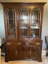 Pennsylvania House Solid Cherry China Cabinet for sale  Coraopolis