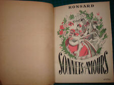 Ronsard sonnets amours d'occasion  Pineuilh