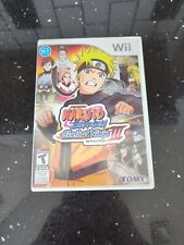 Naruto Shippuden: Clash of Ninja Revolution III (Nintendo Wii, 2009) Probado, usado segunda mano  Embacar hacia Argentina