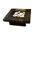 dark solid wood coffee table for sale  REDDITCH