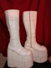 White platform boots for sale  Colorado Springs