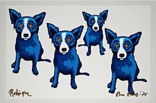 George Rodrigue Blue Dog Take All Of Me serigrafia assinada obra de arte numerada, usado comprar usado  Enviando para Brazil