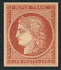 1849 france 1fr. usato  Bitonto