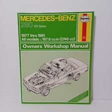 Usado, Mercedes Benz 280 123 Series Haynes Manual comprar usado  Enviando para Brazil