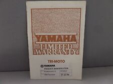 Yamaha factory limited for sale  Luling