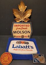 Vintage molson labatt for sale  Redford