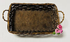 Basket brown rectangle for sale  Offerle
