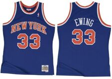 Camiseta deportiva de baloncesto para hombre de Patrick Ewing de los New York Knicks Throwback de la NBA segunda mano  Embacar hacia Argentina