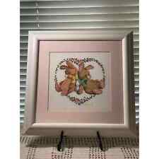 Needlepoint rabbits floral for sale  Monrovia