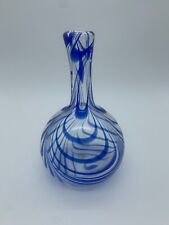 Hand blown blue for sale  Shipping to Ireland