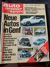 Zeitschrift auto motor gebraucht kaufen  Alexandersfeld