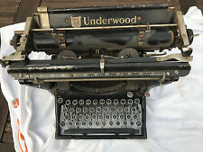 1908 underwood typewriter for sale  WOKINGHAM