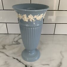 Wedgwood Queensware Vase Blue, Cream Large Size Vintage Wedgwood for sale  Shipping to South Africa