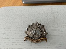 Hertfordshire 4th battalion for sale  CREWE