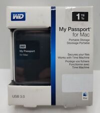 WD 1 TB My Passport Ultra para Mac USB 3.0 portátil negro. segunda mano  Embacar hacia Argentina
