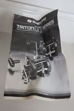 Usado, Carretel de pesca Shimano Triton TR 100GT 200GT livreto de instruções comprar usado  Enviando para Brazil
