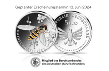 Euro münze hainschwebfliege gebraucht kaufen  Meine