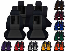 Usado, Capas para assentos de carro - Fits Jeep Gladiator 2020, 2021, 2022 American Flag Seat Covers comprar usado  Enviando para Brazil