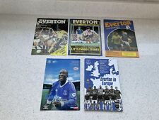 Everton home programmes for sale  SWADLINCOTE