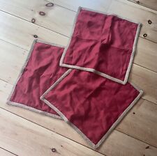 3 red pillows for sale  Middletown