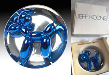Used, Jeff Koons : Balloon Dog Plate Sculpture, 1st. Limited Edition Run (Blue) 2002  for sale  Shipping to South Africa