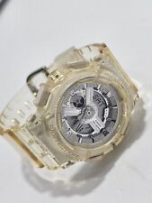 Relógio Casio BABY-G SHOCK BA110CR branco claro analógico digital 100m bateria nova! comprar usado  Enviando para Brazil