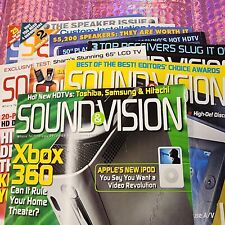 2006 revista Sound & Vision lote completo año completo anuncios impresos de Sony Toshiba de colección segunda mano  Embacar hacia Argentina