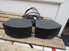 speakers black wired for sale  RUGBY