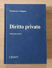 galgano diritto privato usato  Italia