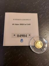 Goldmünze jahre brd gebraucht kaufen  Berlin