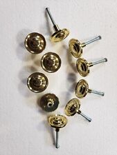 10 brass knobs for sale  Seymour