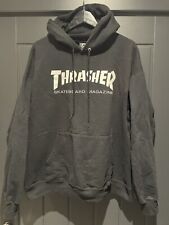 Thrasher hoodie black for sale  HARLOW