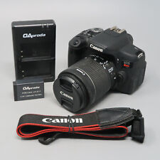 Usado, SLR digital Canon EOS Rebel T6i com lente EF-S 18-55mm IS STM e cartão SD comprar usado  Enviando para Brazil